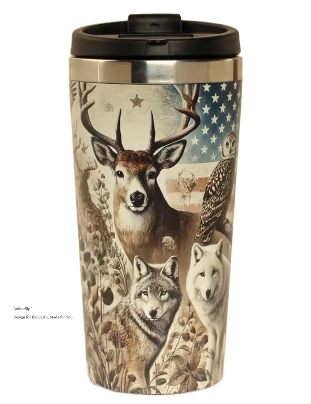 Animal-Themed Travel Mug