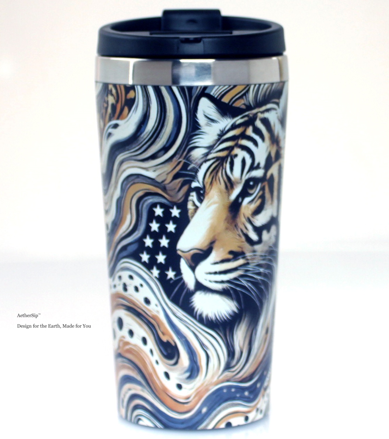 Animal Print-Themed Travel Mug