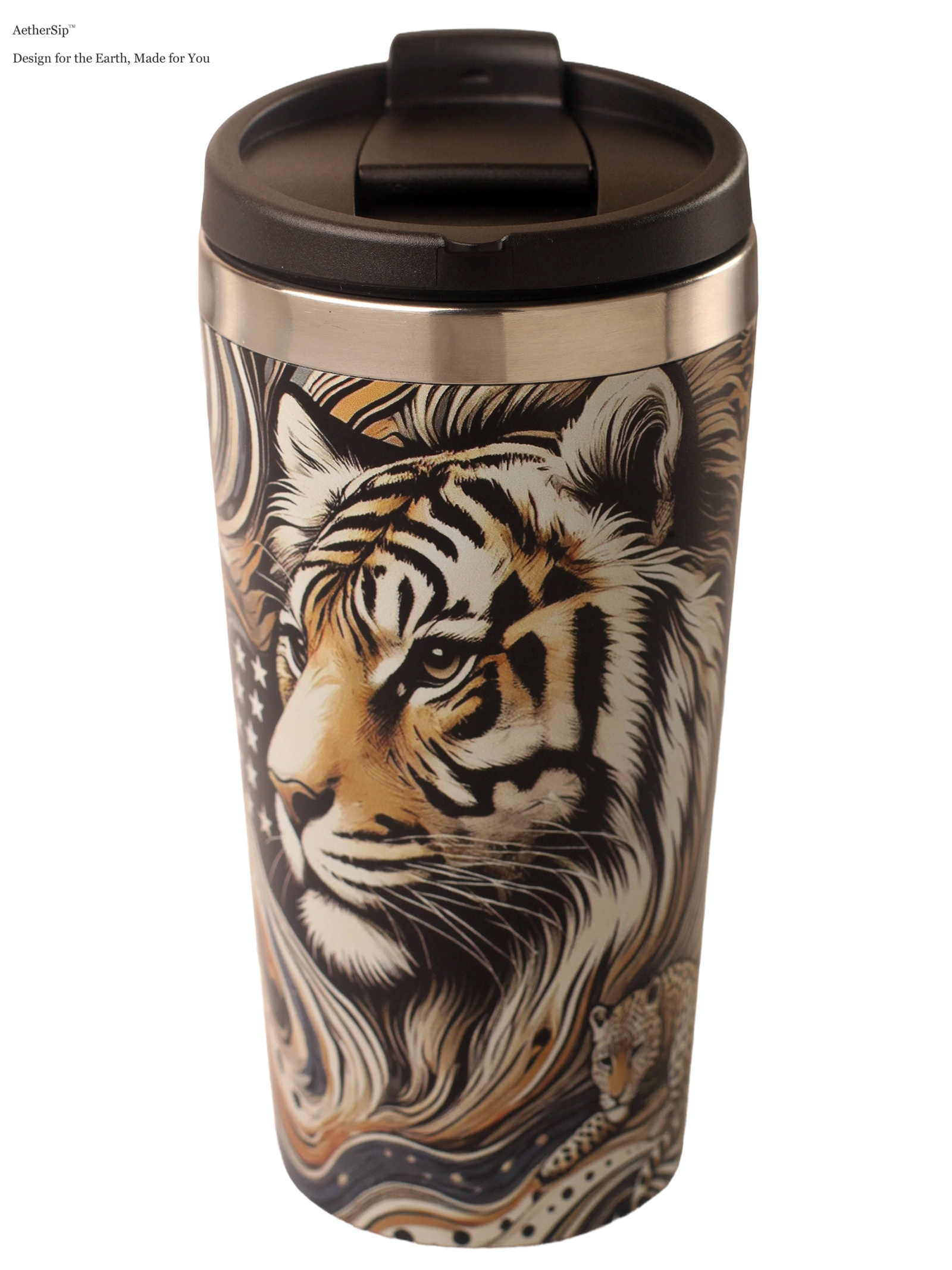 Animal Print-Themed Travel Mug Alternate View 1