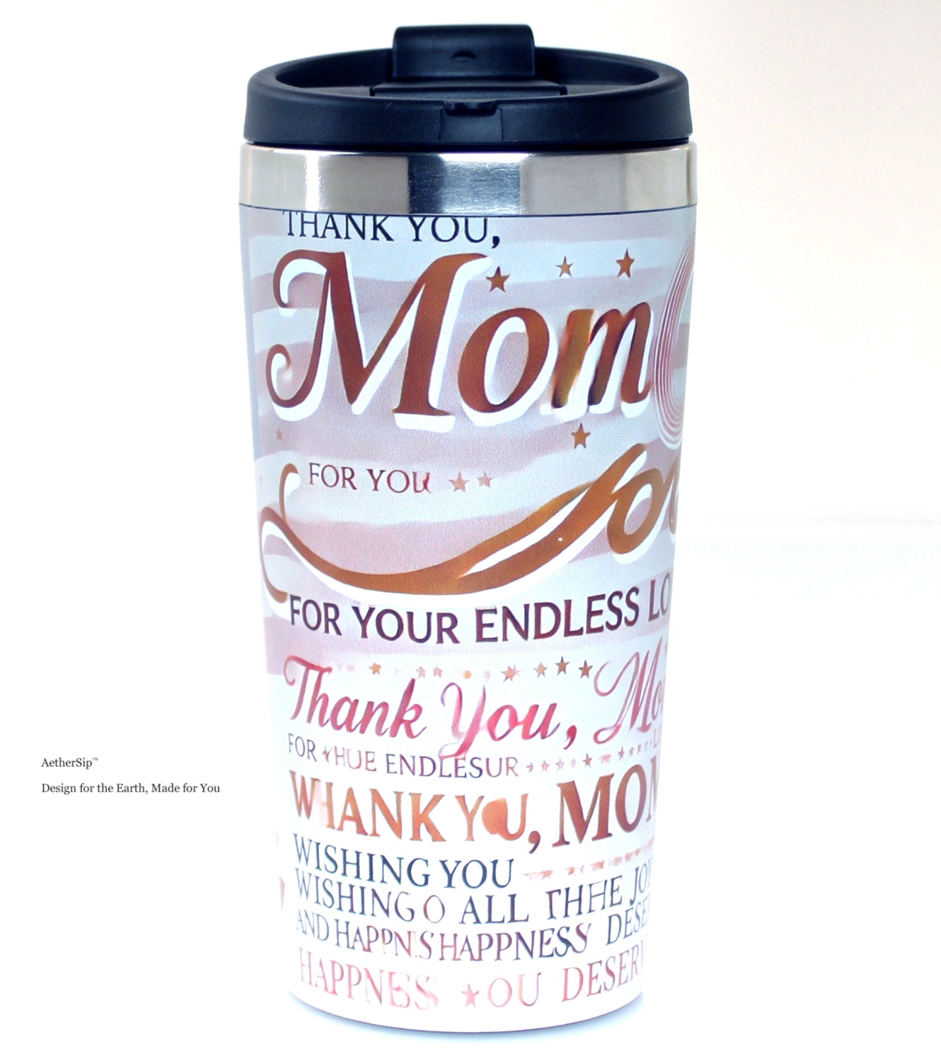 Mother's Blessing-Themed Travel Mug