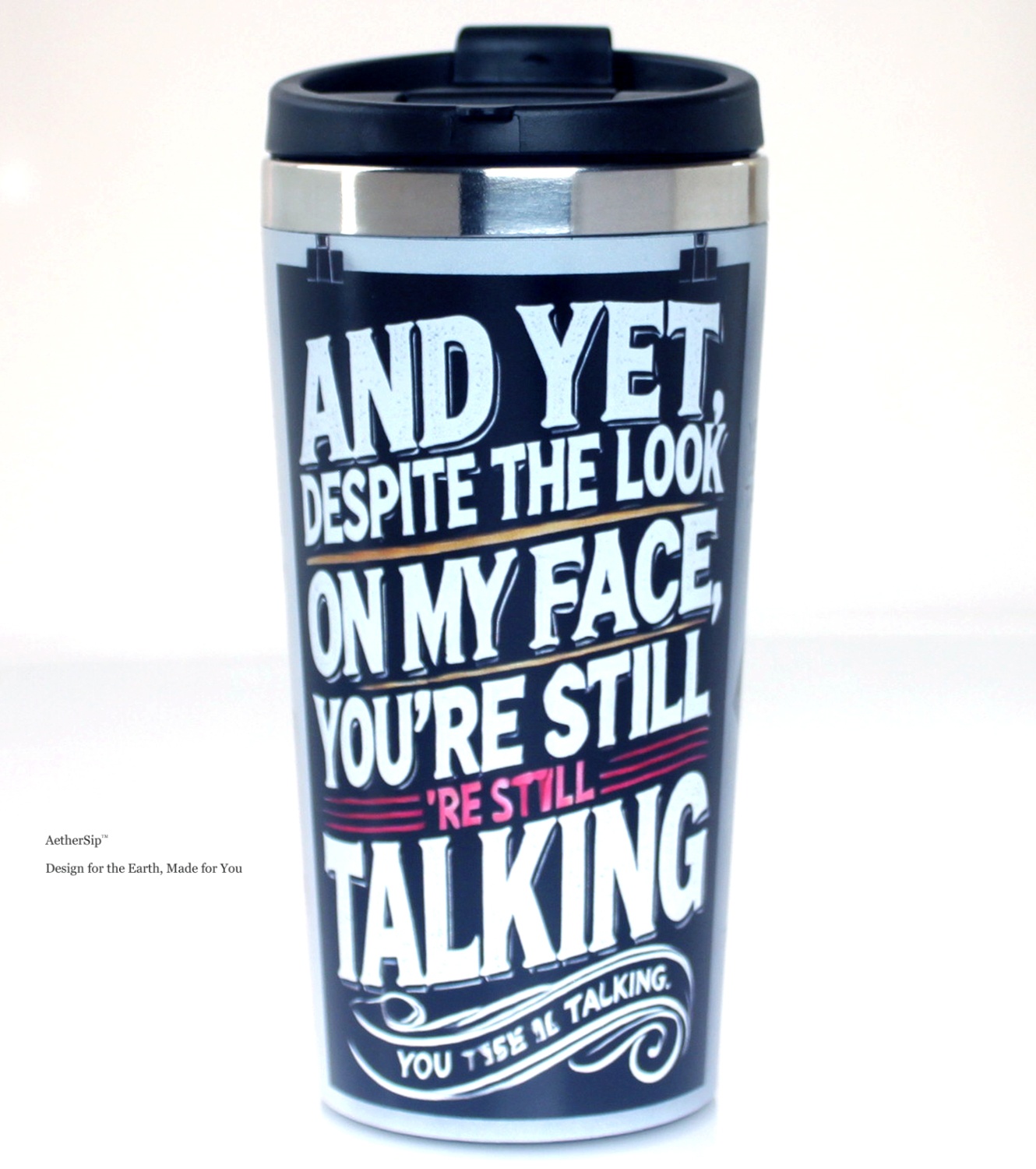 Humor-Themed Travel Mug